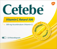 CETEBE Vitamin C Retardkapseln 500 mg