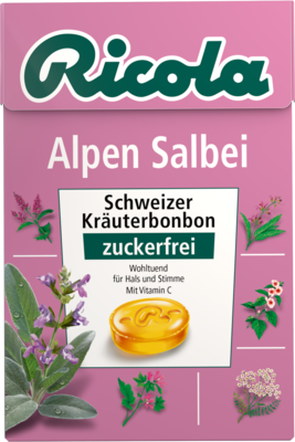RICOLA o.Z.Box Salbei Alpen Salbei Bonbons