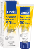 LINOLA Sonnen-Hautmilch LSF 50