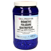 BIOAKTIVE Folsäure Quatrefolic 800 µg GPH Kapseln