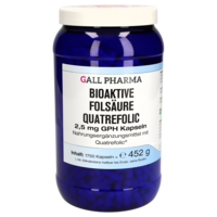 BIOAKTIVE Folsäure Quatrefolic 2,5 mg GPH Kapseln